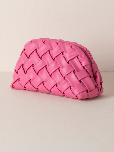 pink clutch 