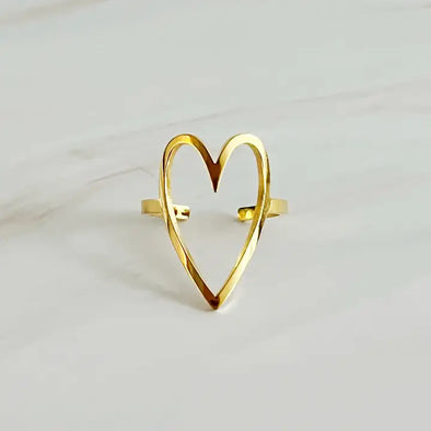 The Open Heart Ring