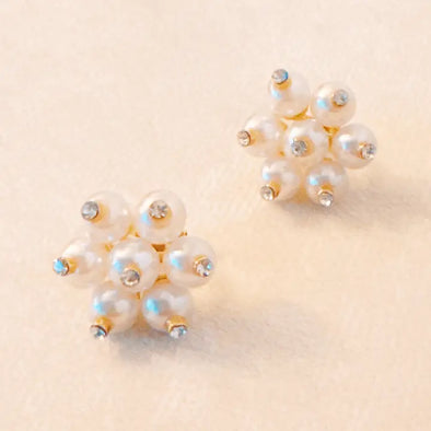 The Blooming Stud Clip On-Gold