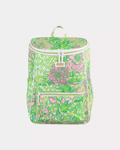 (Lilly Pulitzer) Backpack Cooler-Lime