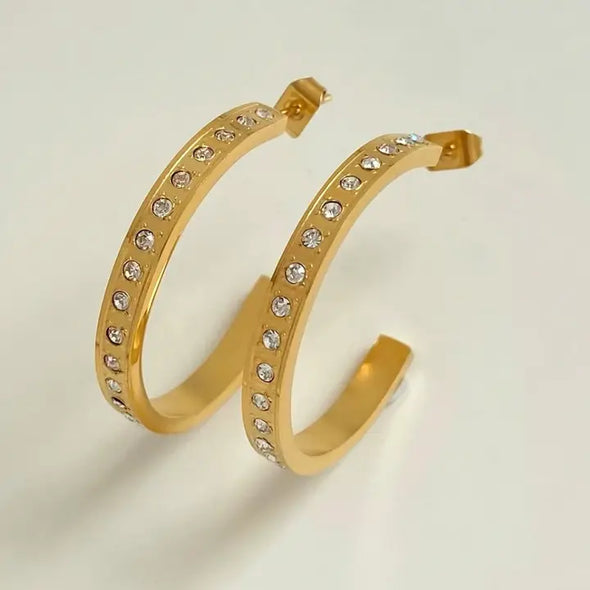 The Lainey Hoops-Gold