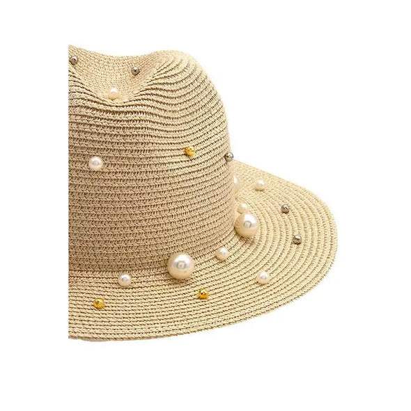 The Pauline Pearl Fedora Hat-2 Colors