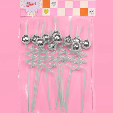 Disco Party Straws (16)