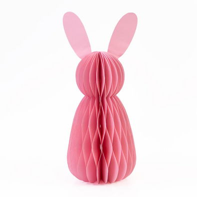 Accordion Paper Bunny Large-Pink