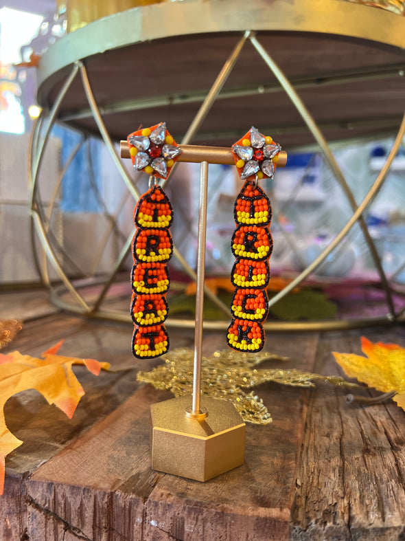 candy corn trick or treat earrings at jewels 