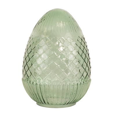 Annelise Glass Egg Large-Green