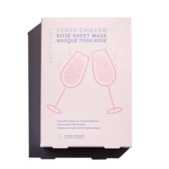 Serve Chilled Rose Sheet Masks
