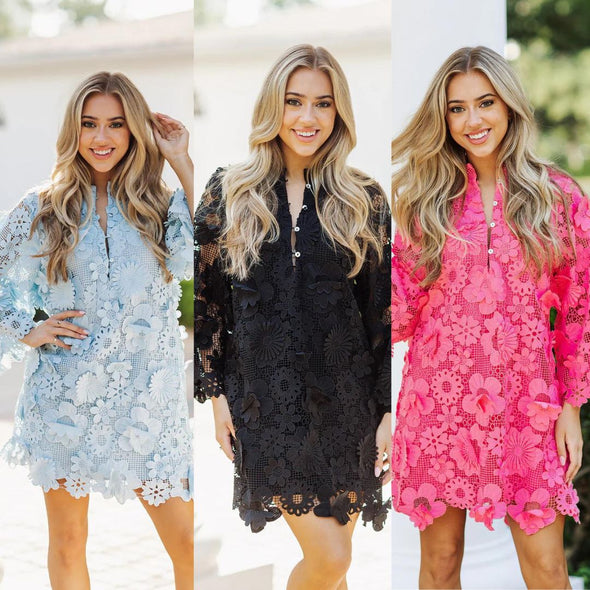 The Seraphina Dress- 3 Colors!