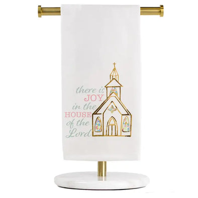 The House of the Lord Hand Towel-White