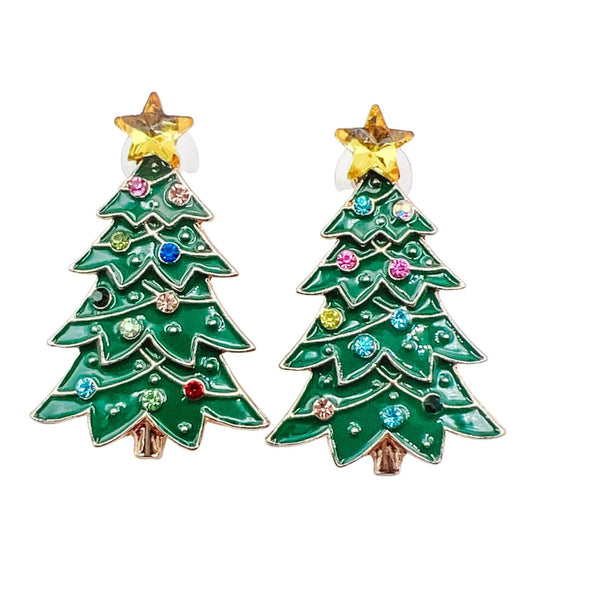 Star Enamel Christmas Tree