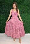 pink multi pattern maxi 