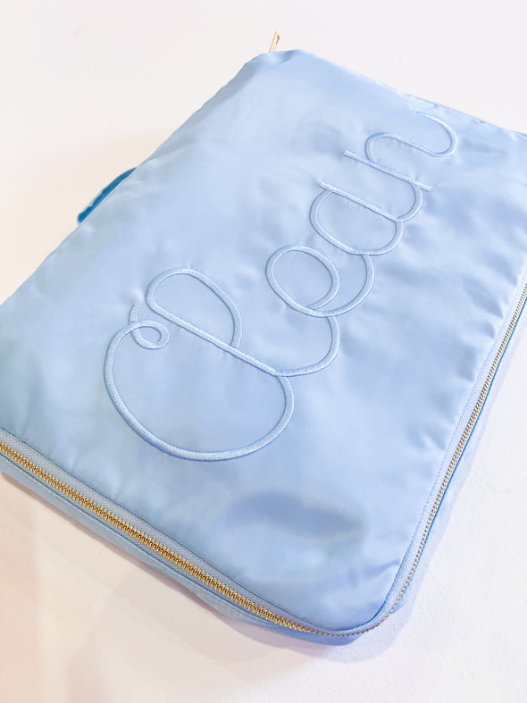 Close up of Clean packing cube 