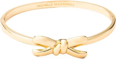 gold bow bracelet
