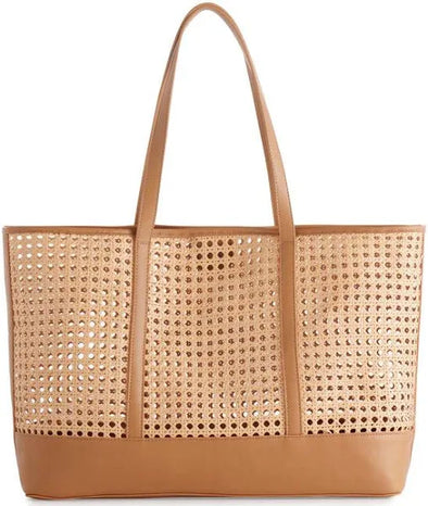 The Soleil Mini Tote-Tan