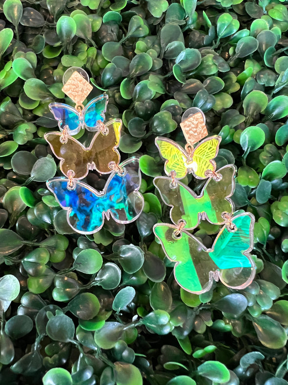 Whimsical Butterfly Earrings